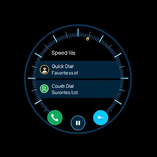 Speed Dial and Contacts
